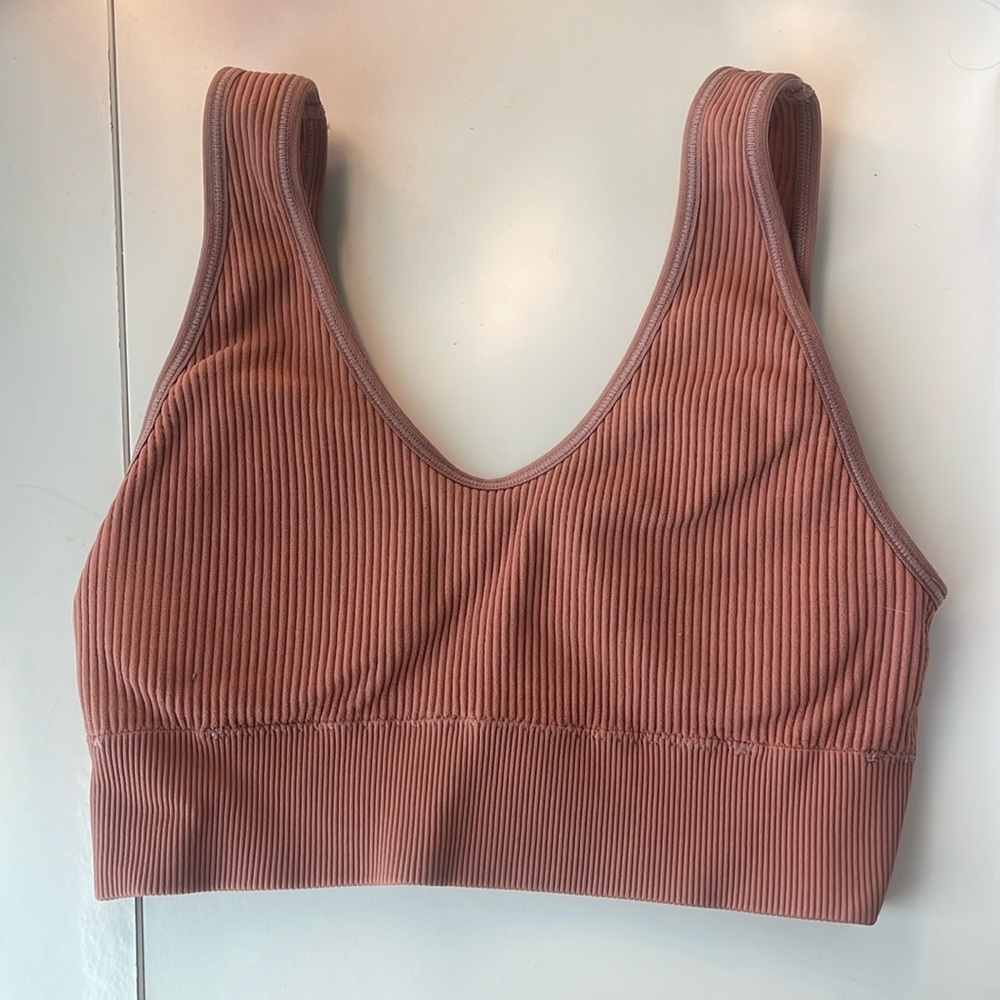 XS Aerie Ribbed Sports Bra